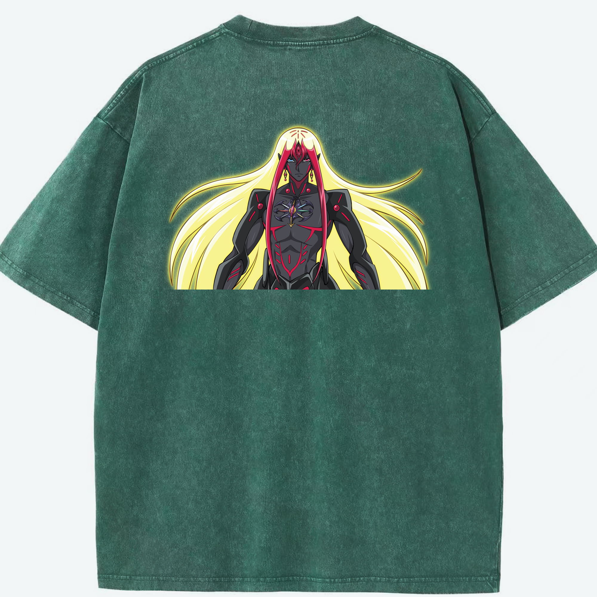 （画像用） 遊☆戯☆王 Yu-Gi-Oh! 綿100% ヴィンテージ風 半袖Tシャツ（背面プリント）